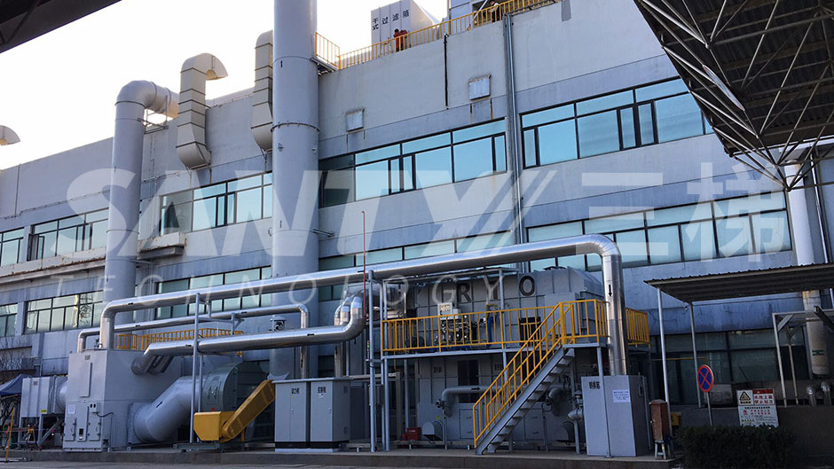 雅馬哈轉輪+蓄熱式焚燒爐（RTO）案例